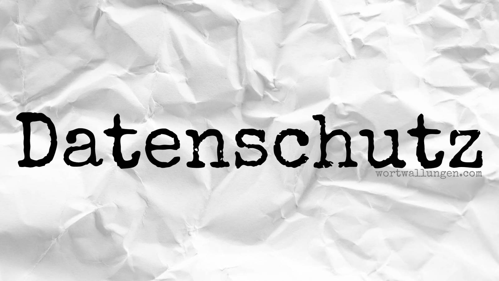Datenschutz